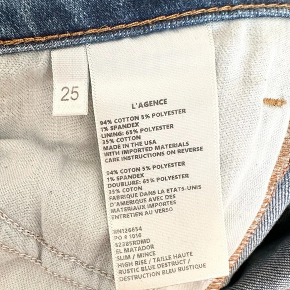 L’agence El Matador French Slim Jean - Picture 9 of 9